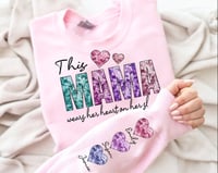 Mama crewneck (pink)