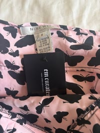 Image 4 of Vintage Y2K pink and black butterfly cami 