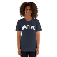 Image 6 of LA NATIVE Heathered Unisex t-shirt