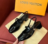 Image 3 of LV Slingback Flats