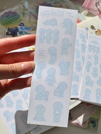 Image 1 of Smiski Self Care Sticker Sheet