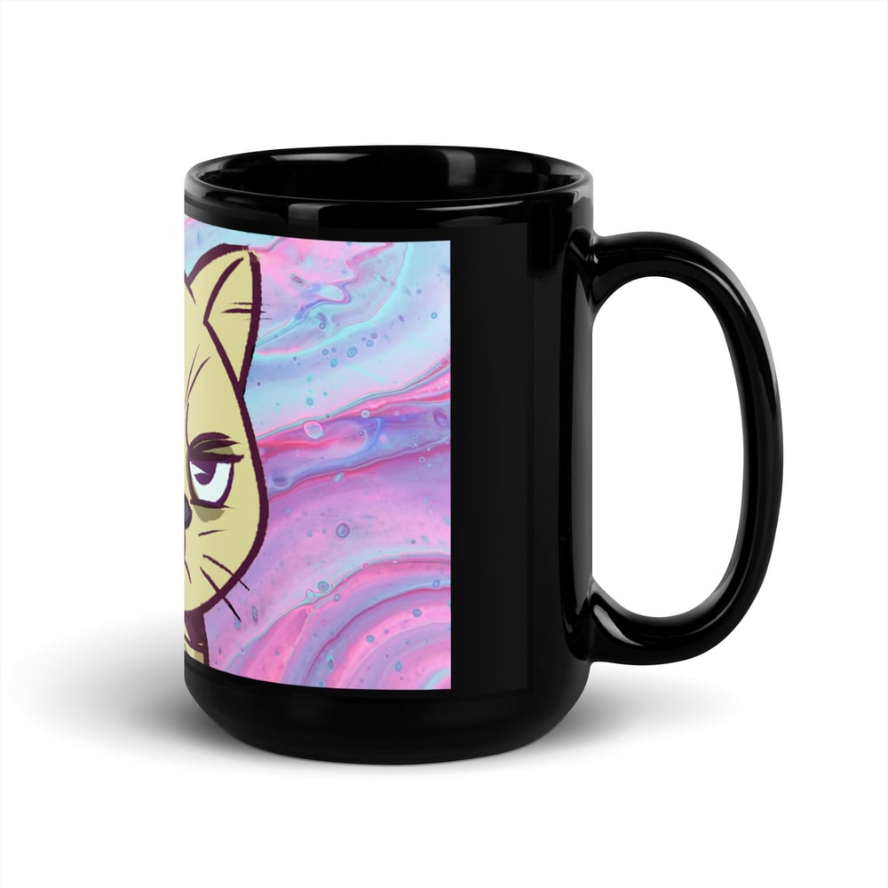 I Can't Even Black Glossy Mug