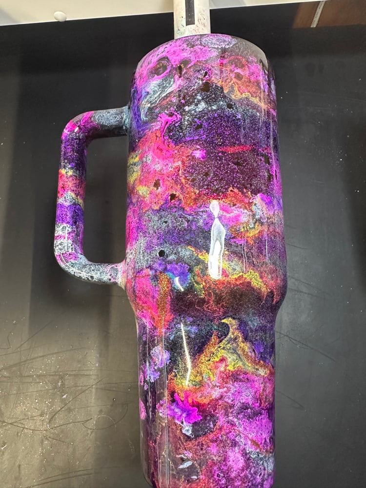 Image of 40oz ink splatter