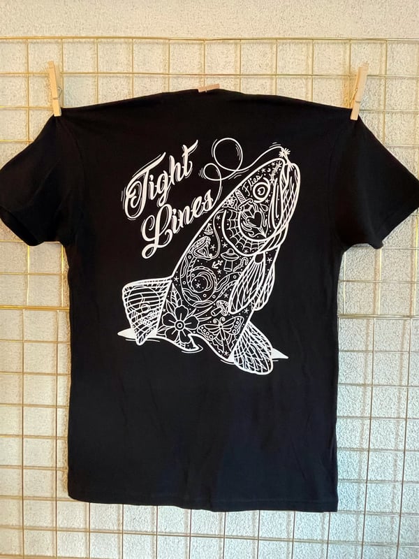 Image of Tattooed Trout- Black