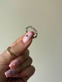Image 3 of Sterling Silver Chain Ring