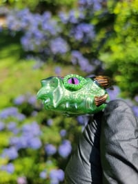 Image 8 of Chromium Mini DragonHead Pendant. 