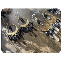 Image 4 of Bundle and Save - Solid Brass Chandelier Earrings 