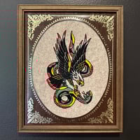 Image 2 of Eagle Snake Embroidery
