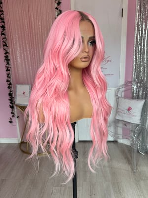 Image of pink waves luxury (ready to ship)