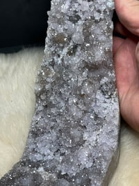 Image 3 of Druzy Quartz With Polished Agate Edges #2149