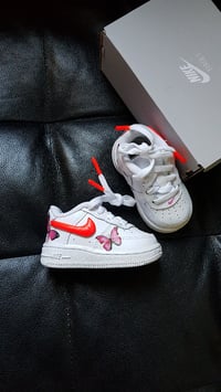Image 3 of Toddler Baby WEARCUTE®️Nike AF1 butterfly
