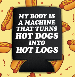 Image of Hot Logs - koozies 