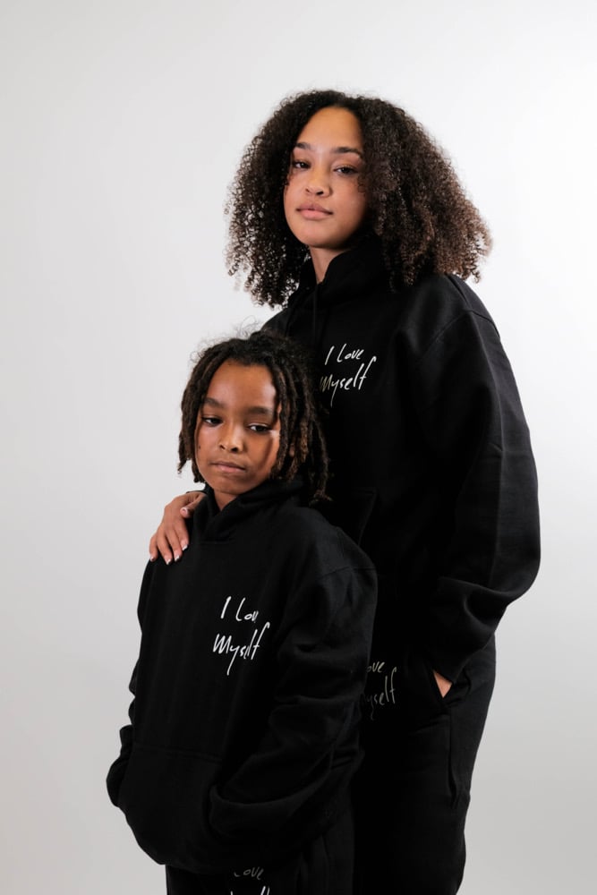 Image of Black Youth ILoveMyself Hoodie