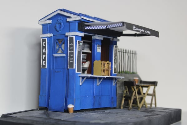 Image of Police box cafe Time Capsule