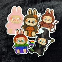 Image 2 of Pink Labubu Sticker