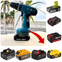 Image 1 of Makita 18V/14.4V/12V  NiCad NiMh Adapter To Makita LXT 18v Battery 