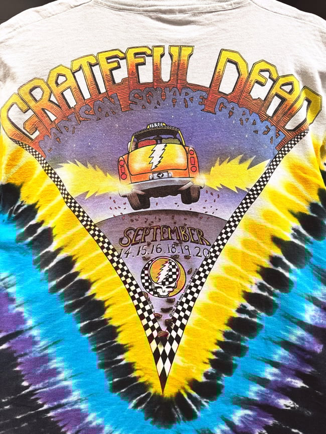 Grateful Dead 1990 Madison Square Garden T-Shirt - Size XL
