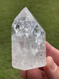 Image 10 of Crackle Quartz Crystal Tower #1504