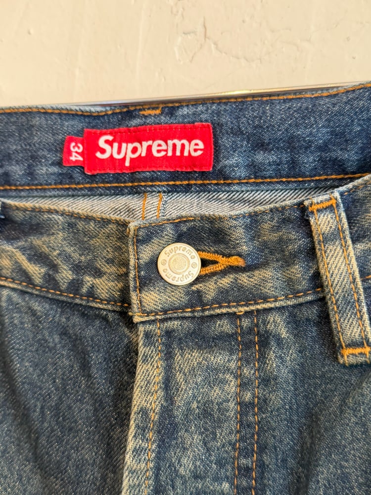 Image of Supreme Japanese Selvedge Denim