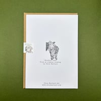 Image 2 of ‘Hereford Cow’ Greetings Card 