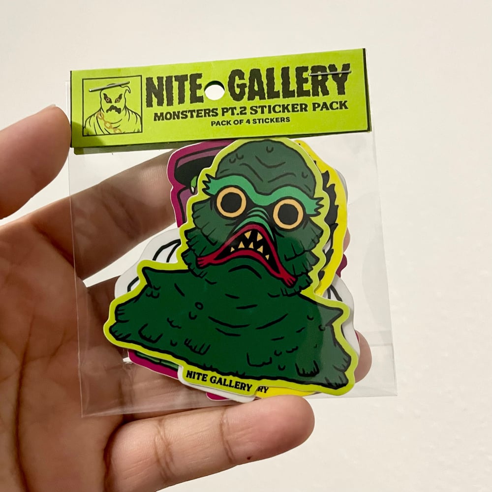 Monsters Sticker Pack 2
