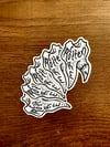 Rotten Core Tooth sticker