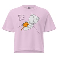 Image 1 of Women’s heavyweight boxy tee nectar of the gods 