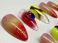 Image 3 of No Offense Press-On Nails Size Medium 