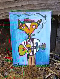 Image 1 of Fox Playing Guitar 