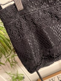 Image 2 of Black lace shorts 
