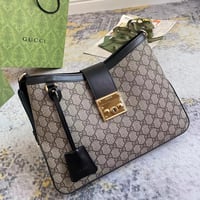 Image 2 of GG Print Shoulder Bag