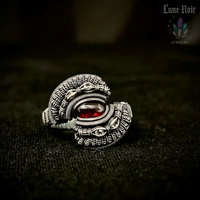 Image 1 of Garnet ring
