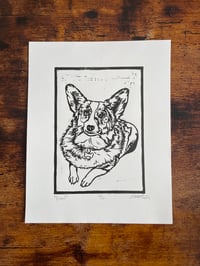 Image 2 of Custom Linocut Pet Portrait