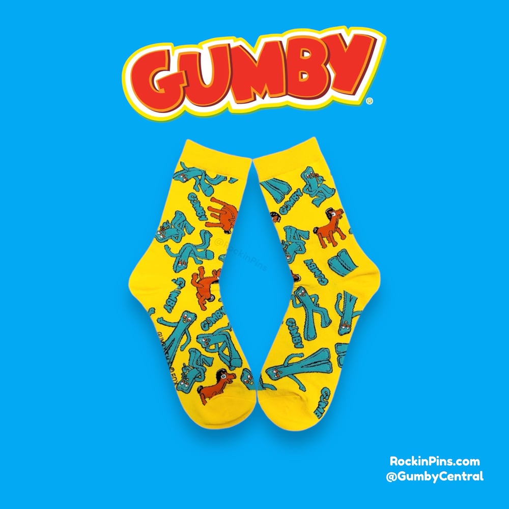 Gumby - Gumby and Pokey Socks