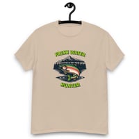 Image 6 of Unisex classic tee, Fresh Water Hunter T-Shirt | Fishing Trout Outdoor Graphic Tee