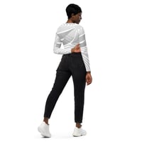 Image 5 of beYOUtiful Melt Recycled Long-Sleeve Crop Top