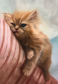 Image 1 of “Unemployed & Thriving” Original Painting