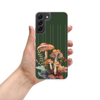 Image 3 of Beautiful Watercolor Red Fungus Mushroom Clear Case for Samsung®