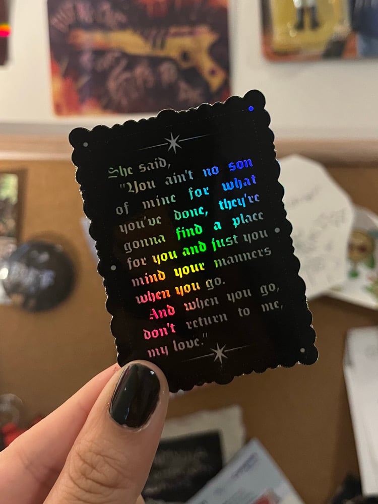 MAMA vinyl sticker