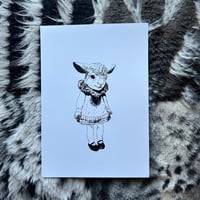 'sacred lamb' A5 Print 