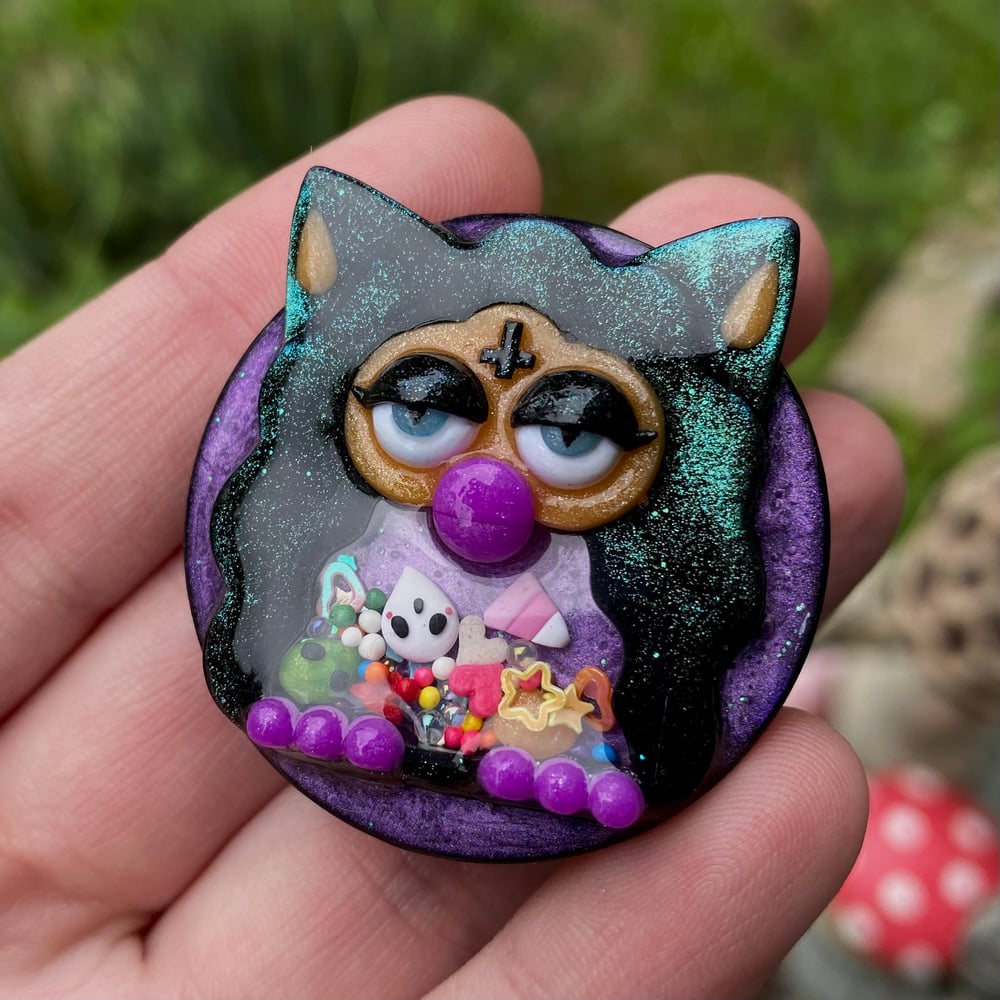 Image of Halloween Furby Phone Grip