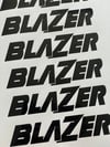 Blazer Transfer Sticker