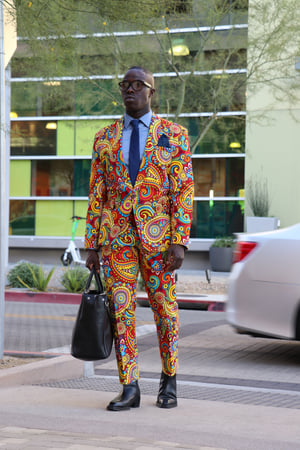Image of The ekow blazer- paisley 