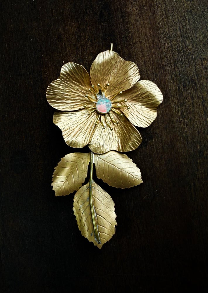 Image of Dog Rose Pendant
