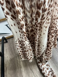 Image 5 of off shoulder sheer dress