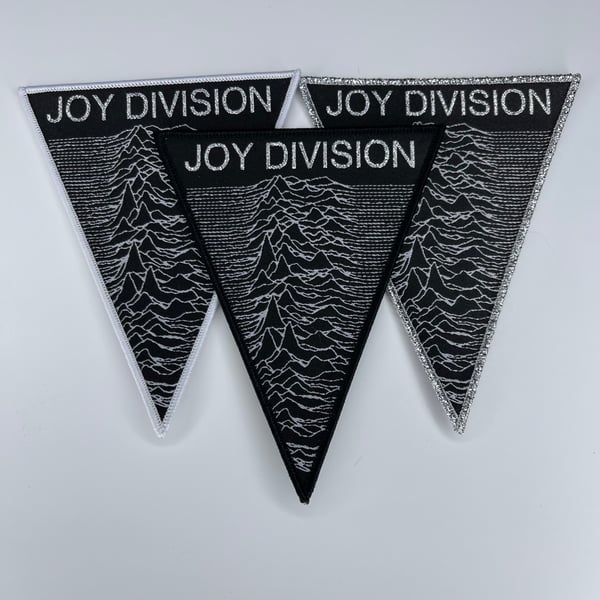 Image of Joy Division - Unknown Pleasures Woven Patch