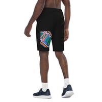 Image 4 of (Nothing good lasts forever so never look back) fleece shorts