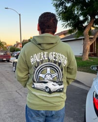 Image 3 of HEAVYWEIGHT PREMIUM GENESIS COUPE GREEN HOODIE