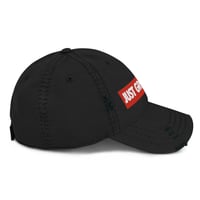 Image 6 of Just Grow Rich. Distressed Dad Hat