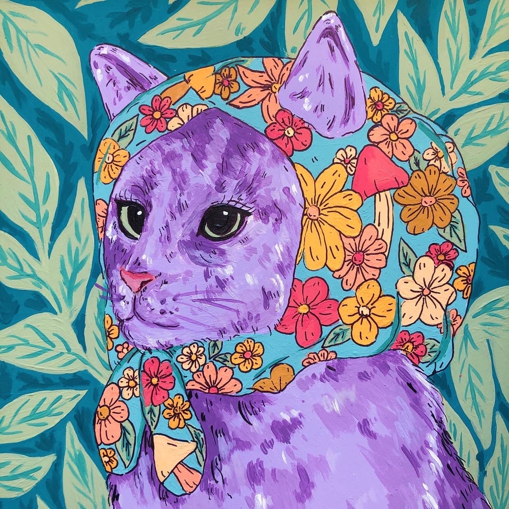Image of Babushkitty - Prints & Originals